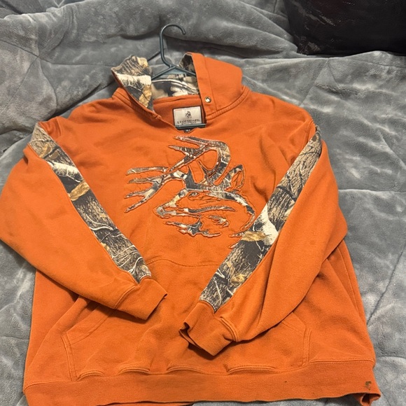 Legendary Whitetails Orange Camo Hoodie - Picture 1 of 3
